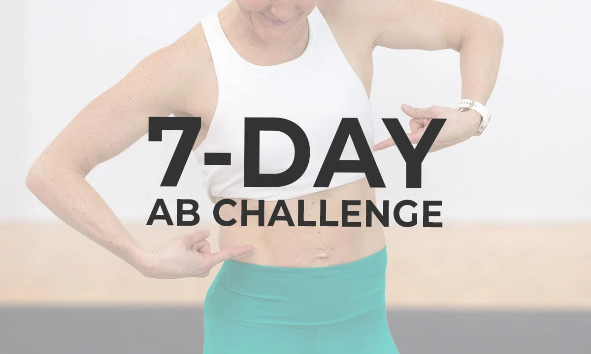 7-Day Ab Challenge (No Equipment) 